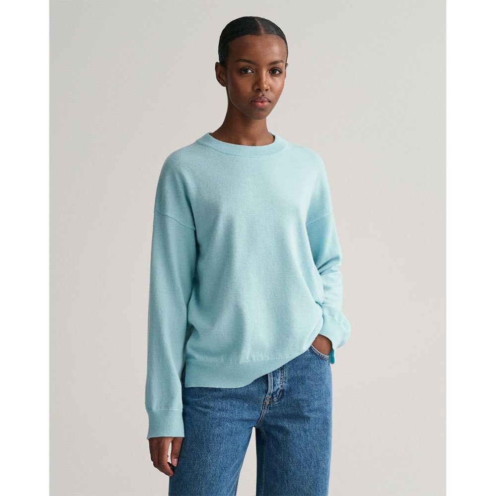 

Свитер Gant Superfine Lambswool Crew Neck, синий