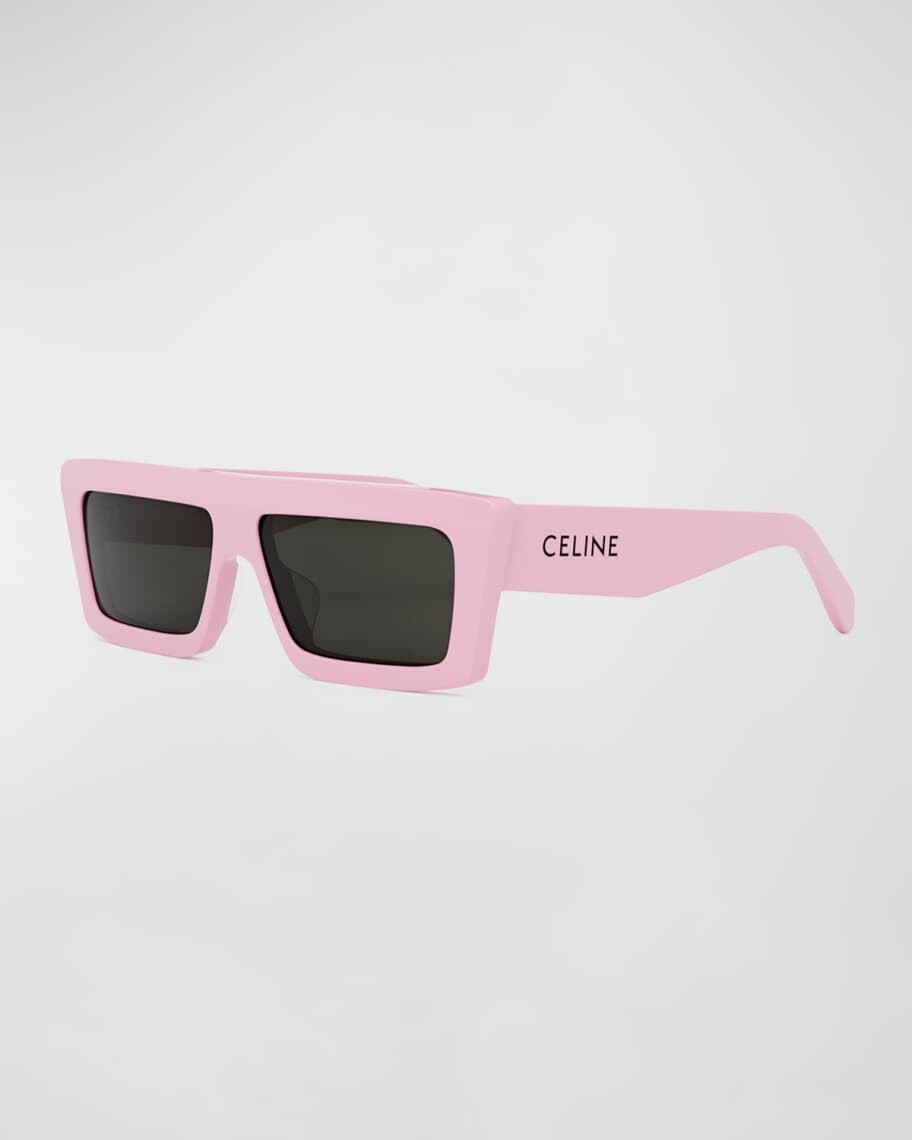 

Солнцезащитные очки прямоугольной формы из ацетата с плоским верхом Celine