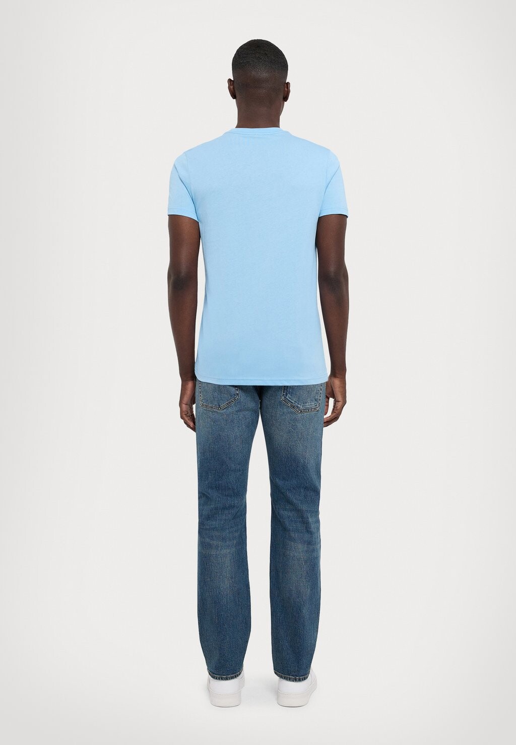 

Футболка базовая Mens Slim Fit Zebra PS Paul Smith, светло-голубая