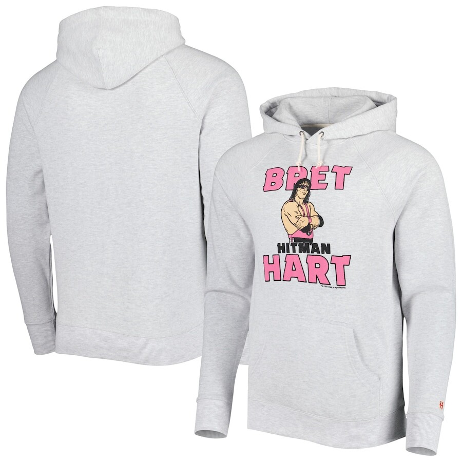 

Пуловер с капюшоном Homage Bret Hart, серый