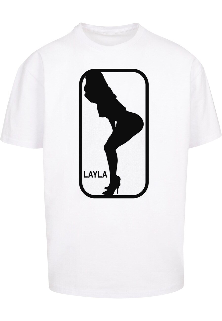 

Футболка Merchcode LAYLA DANCE, белый