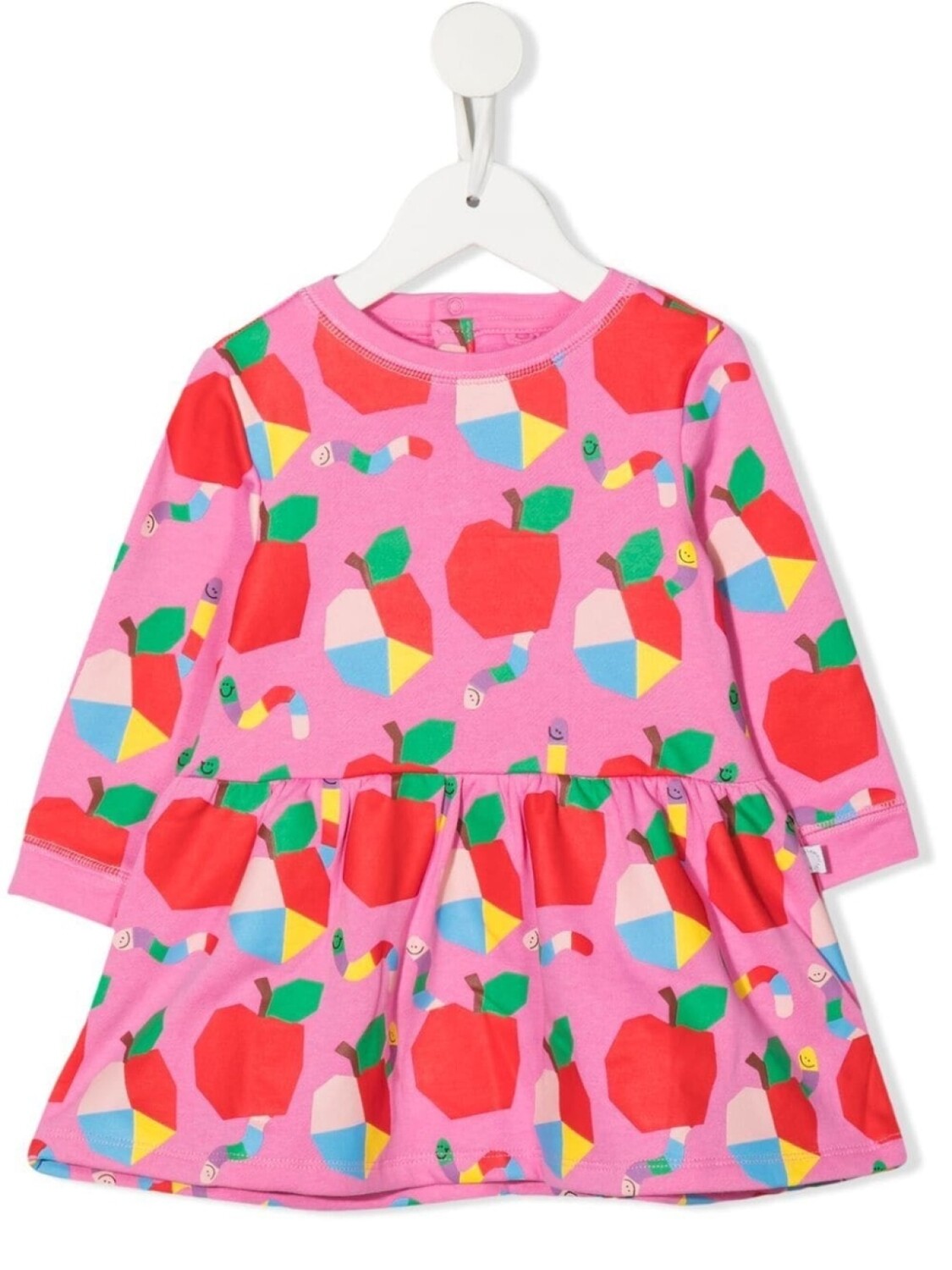 

Stella McCartney Kids платье из органического хлопка с принтом, розовый