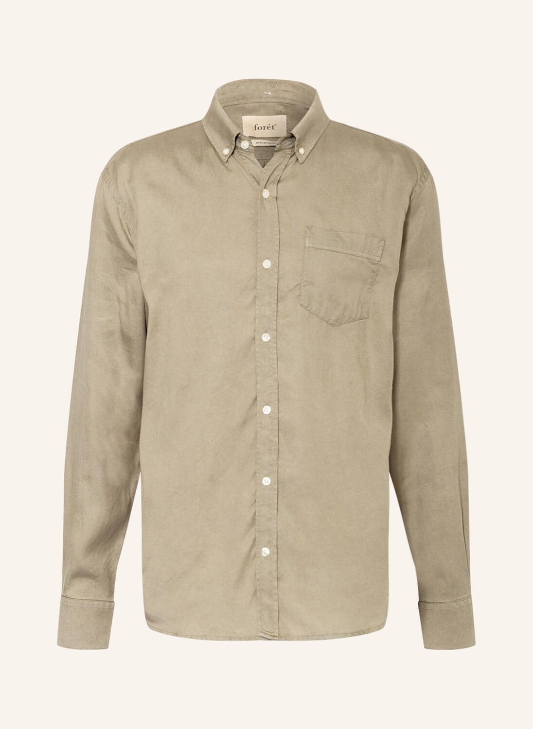 

Рубашка forét BEAM Comfort Fit, хаки