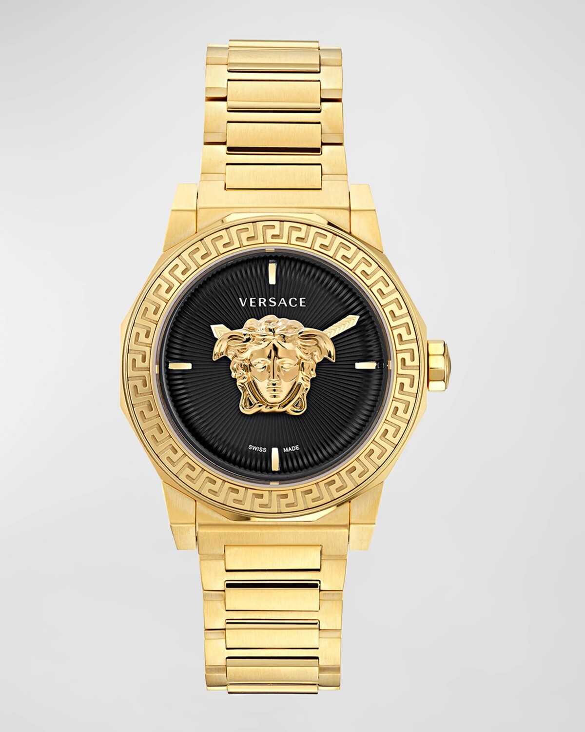 

Часы Medusa Deco, 38 мм, с ремешком-браслетом, позолоченные Versace, цвет Ip Yellow Gold