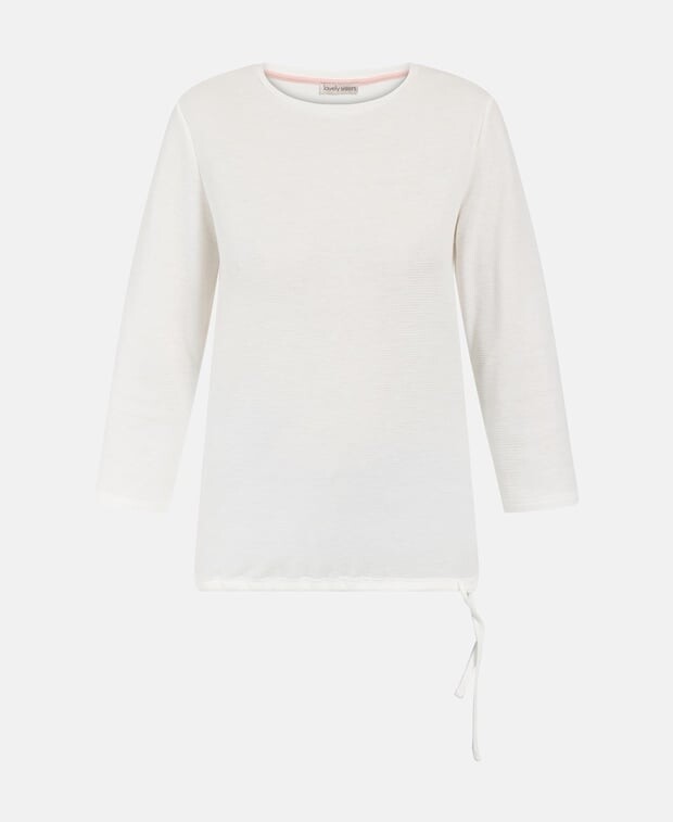 

Топ с длинными рукавами Lovely Sisters, шерсть белый