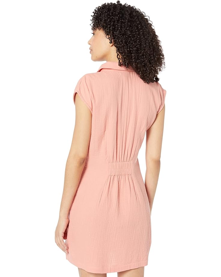 цена Платье MONROW Double Layer Shirtdress, цвет Faded Coral