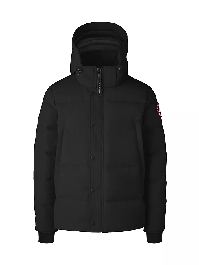

Пуховая парка узкого кроя Wyndham Canada Goose, черный