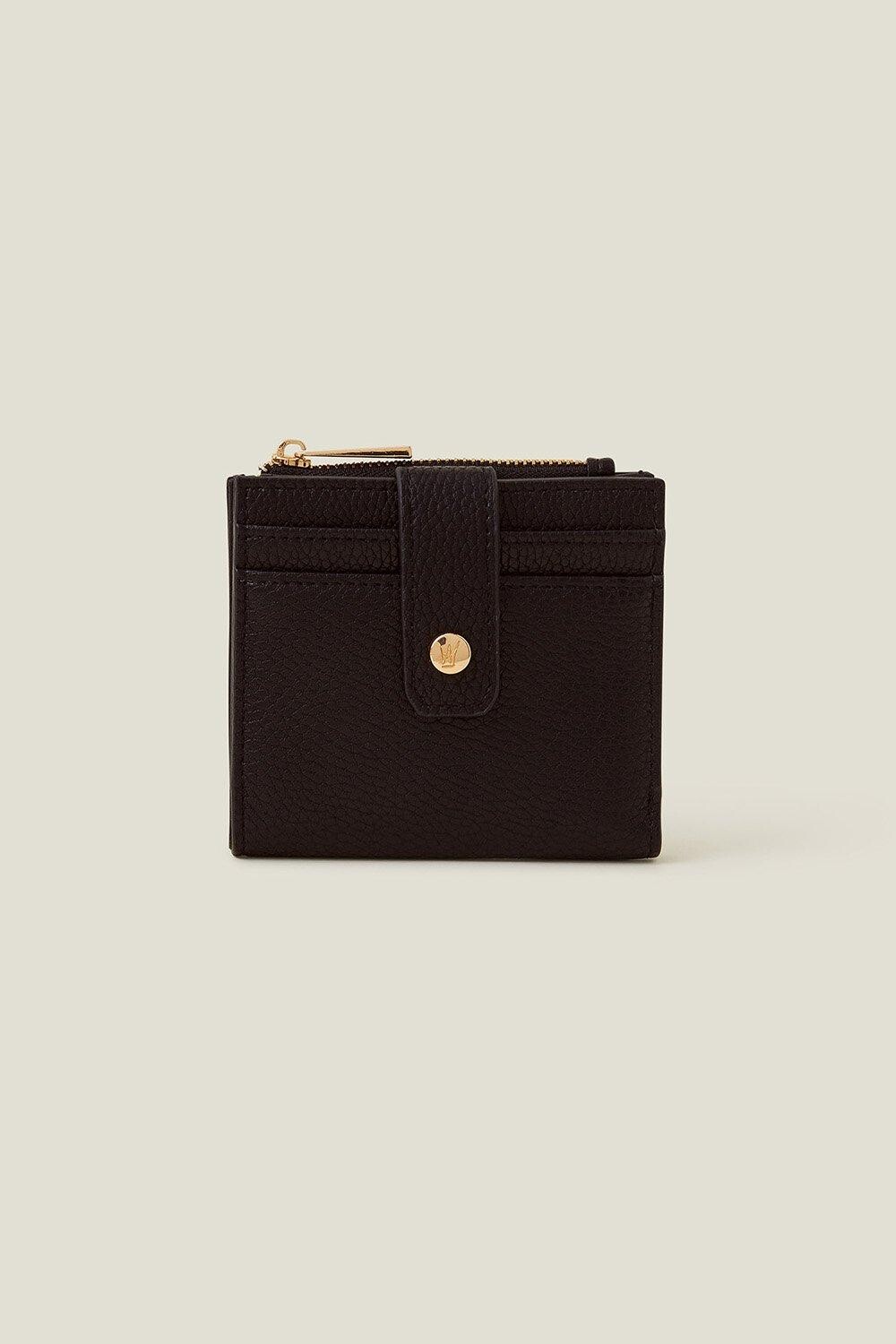 

Кошелек на молнии с держателем карты Accessorize, черный