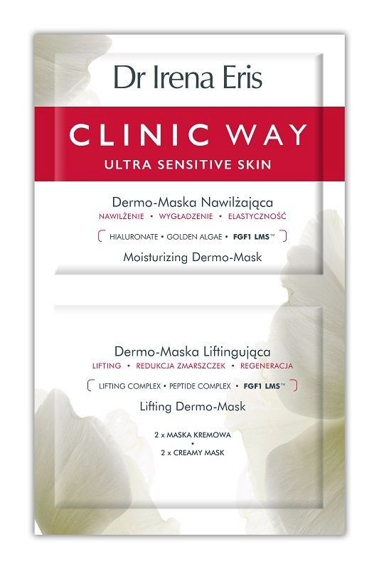 цена Dr Irena Eris Clinic Way Dermo медицинская маска, 1 шт.