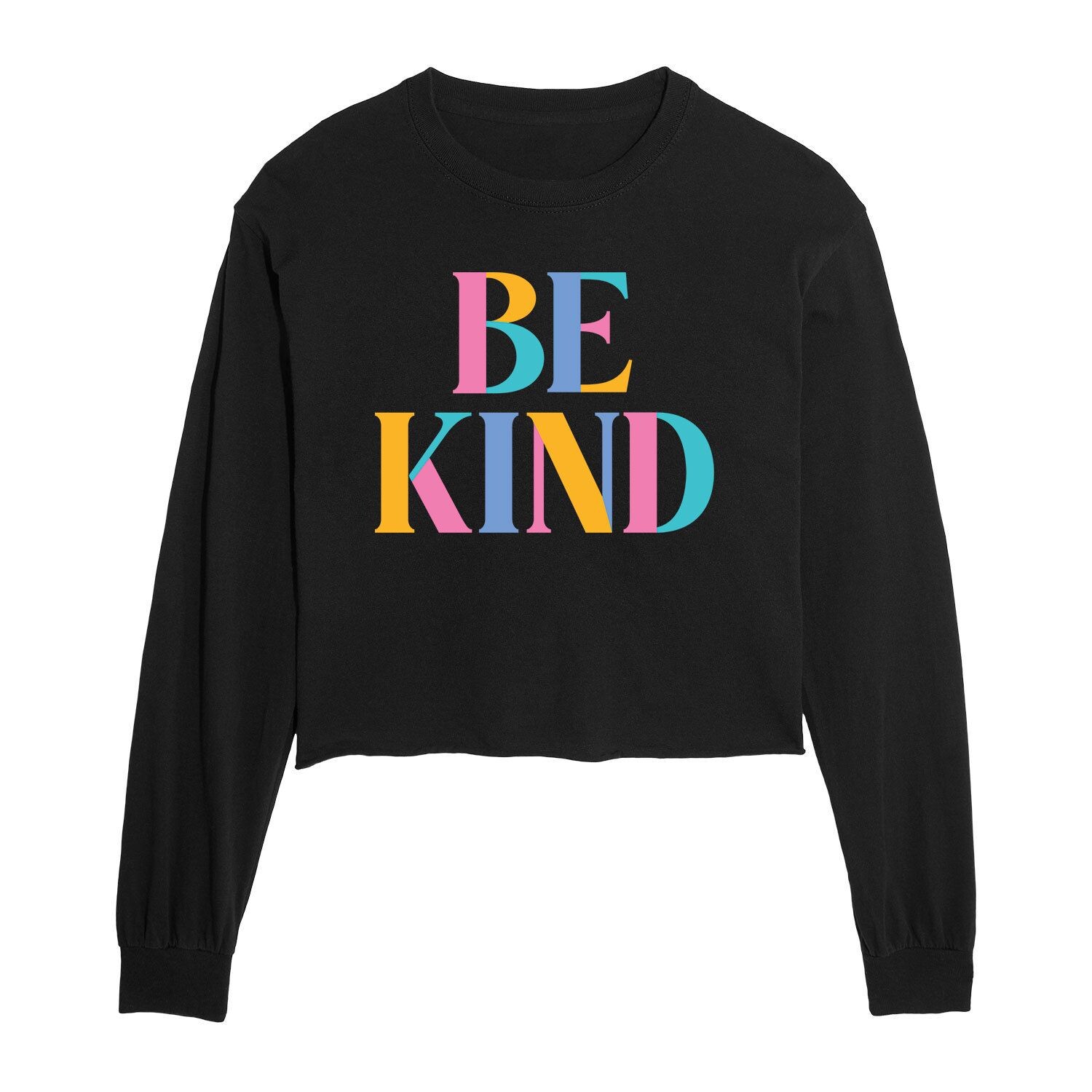 

Укороченная футболка с длинными рукавами для юниоров Be Kind Licensed Character