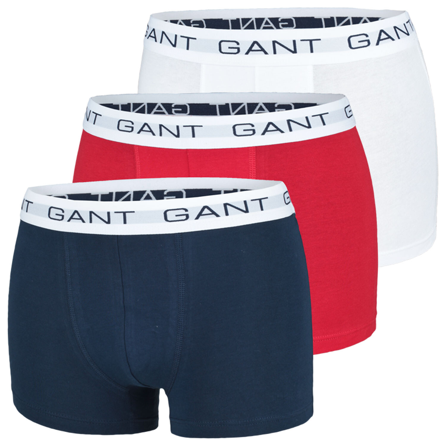 

Боксеры Gant s 3 шт, цвет navy rot weiß