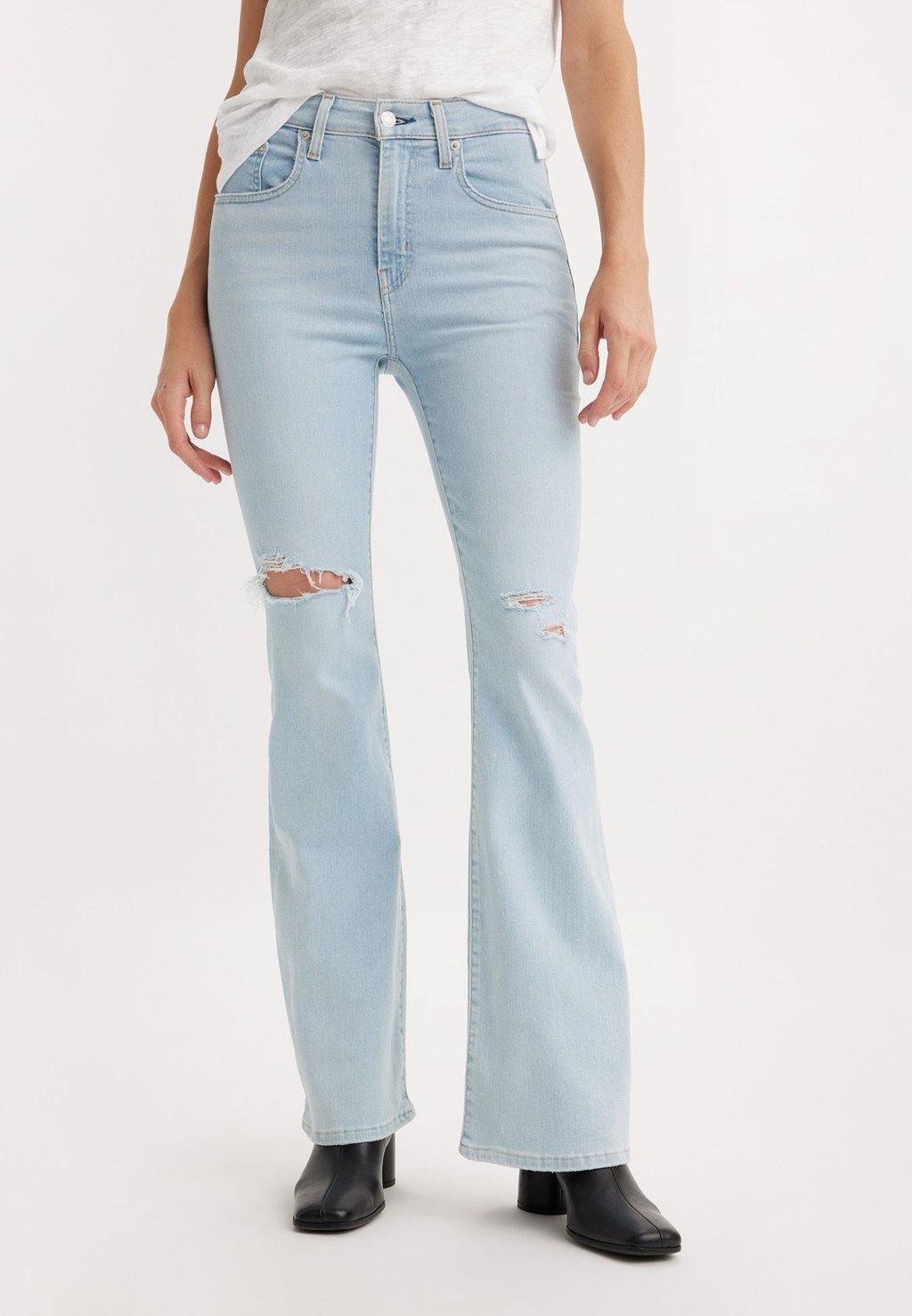 цена Расклешенные джинсы 726 High Rise Flare Levi's, цвет shock and awesome