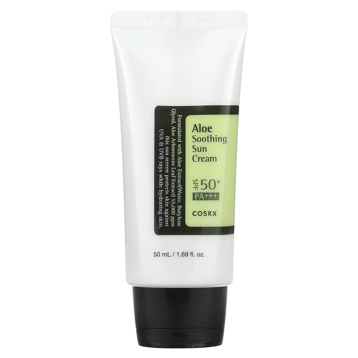 

Солнцезащитный крем CosRx PA+ SPF 50+ с алоэ, 50 мл