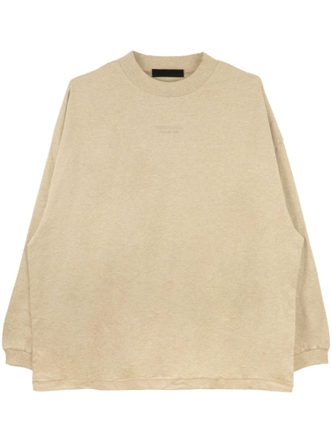 

FEAR OF GOD ESSENTIALS толстовка с тисненым логотипом, серый