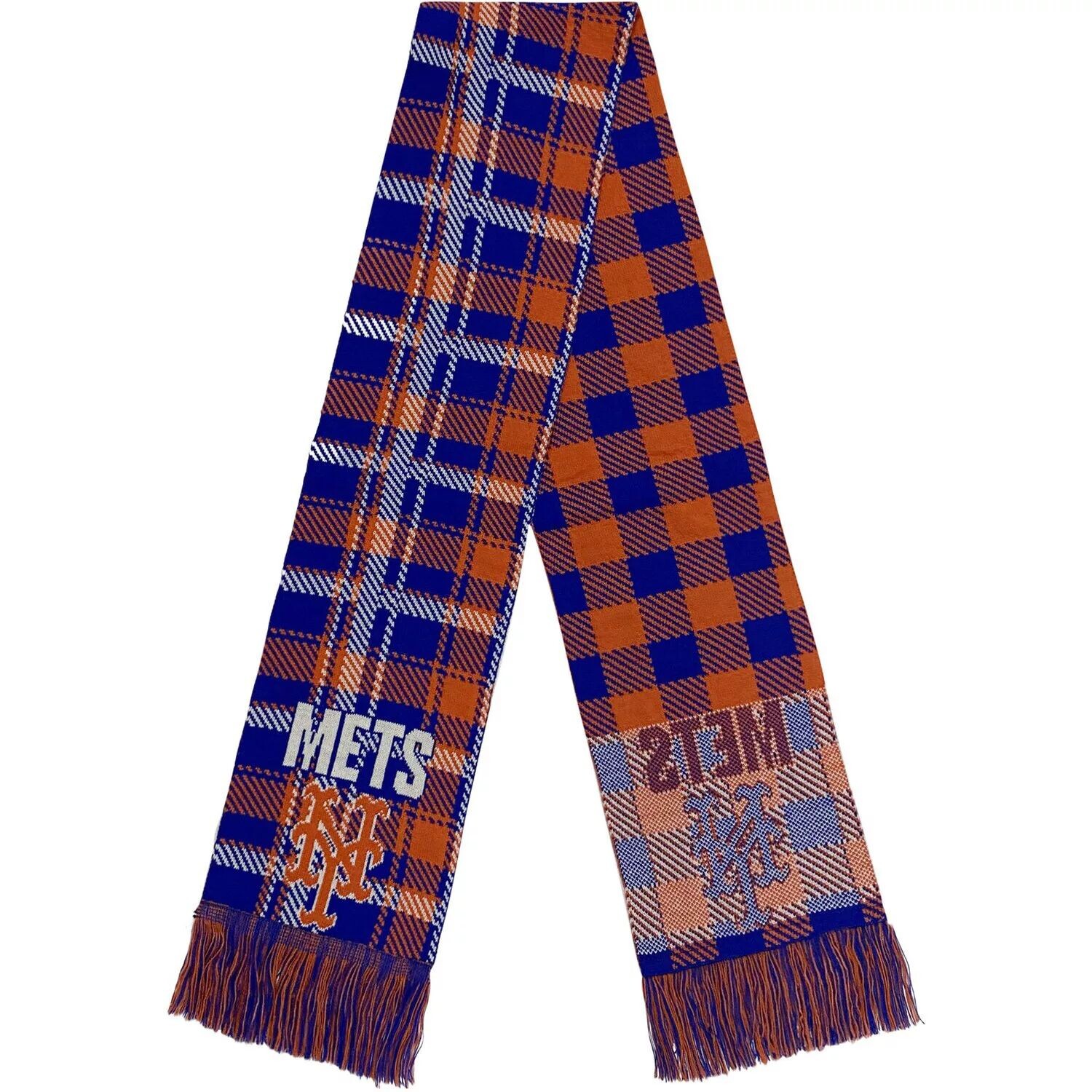 

Шарф в клетку FOCO New York Mets с цветными блоками