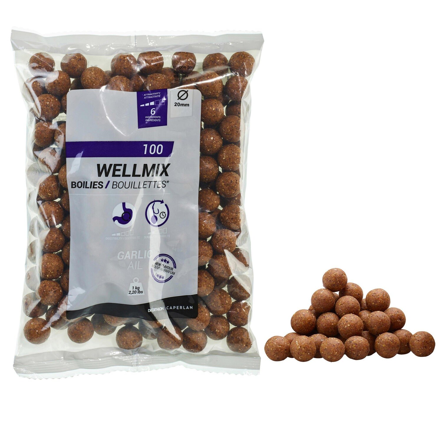 

Бойл Wellmix для ловли карпа Decathlon Monster Crab Caperlan, коричневый