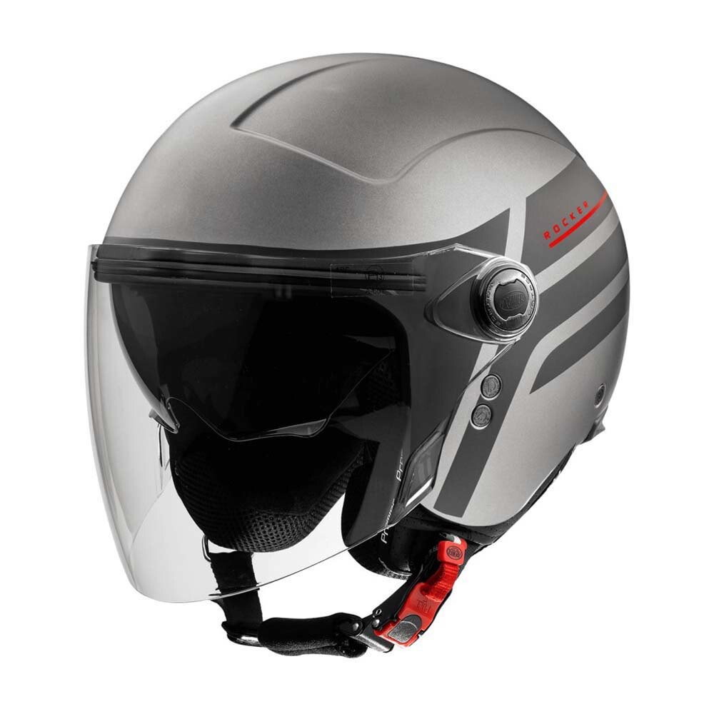 

Открытый шлем Premier Helmets 23 Rocker Visor ON 17 BM, серый