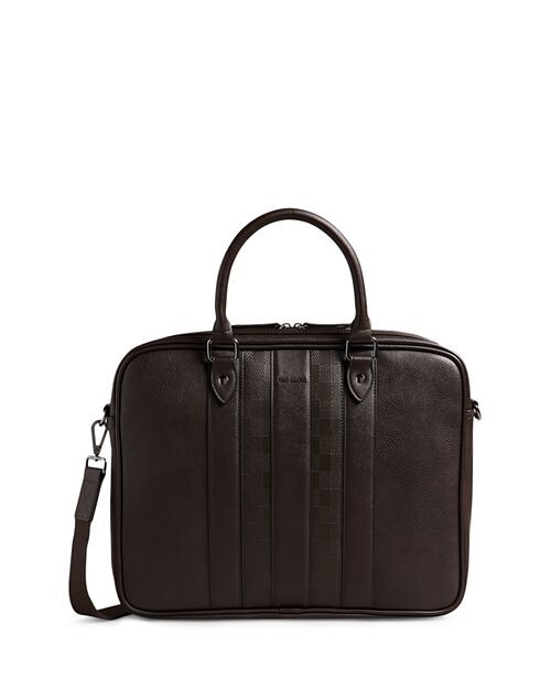 

Сумка для документов в клетку Waymon House Check Ted Baker, цвет Brown