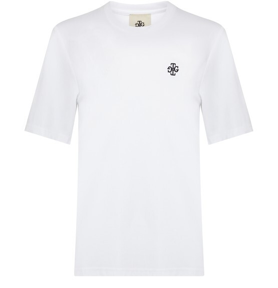 

Футболка с логотипом TG The Garment, белый