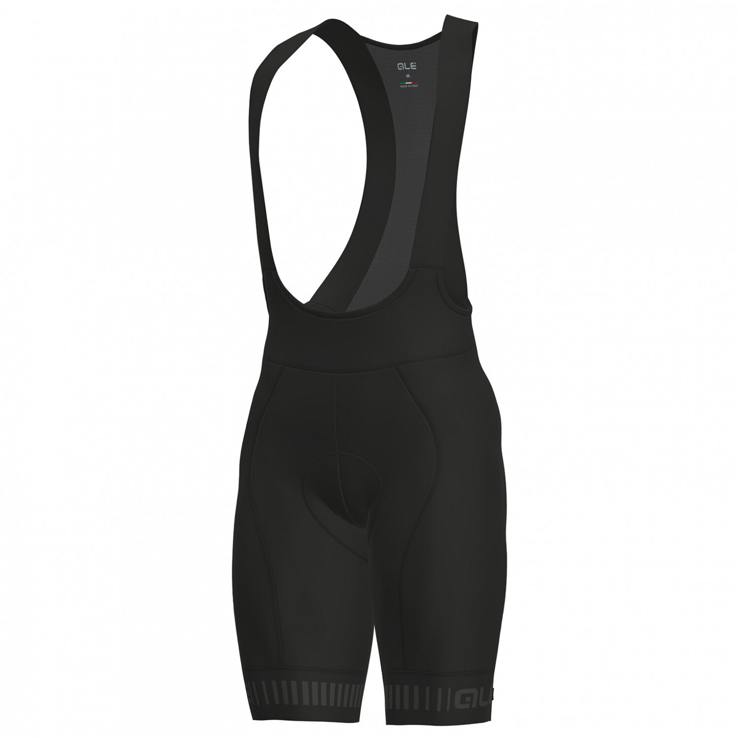 Велосипедные шорты Alé Strada Bibshorts Graphics, цвет Black/Charcoal Grey