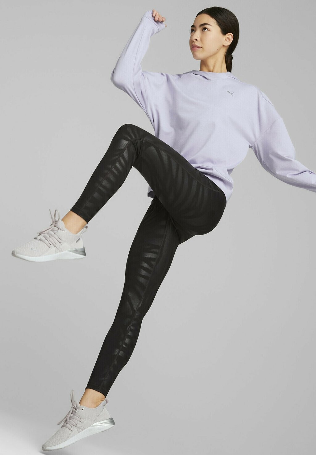 

Толстовка Puma Train Cloudspun, весна lavender heather