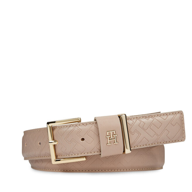 

Ремень Tommy Hilfiger ThCasual Mono, бежевый