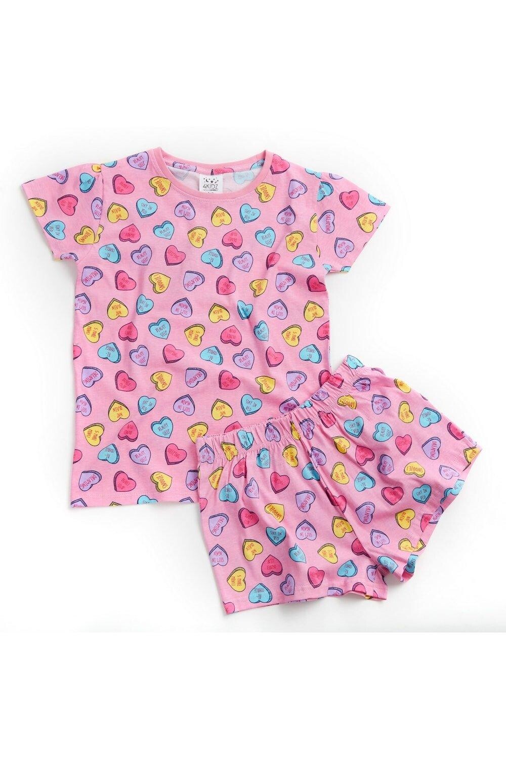 

4Kidz Пижамный комплект Love Heart Minikidz, розовый