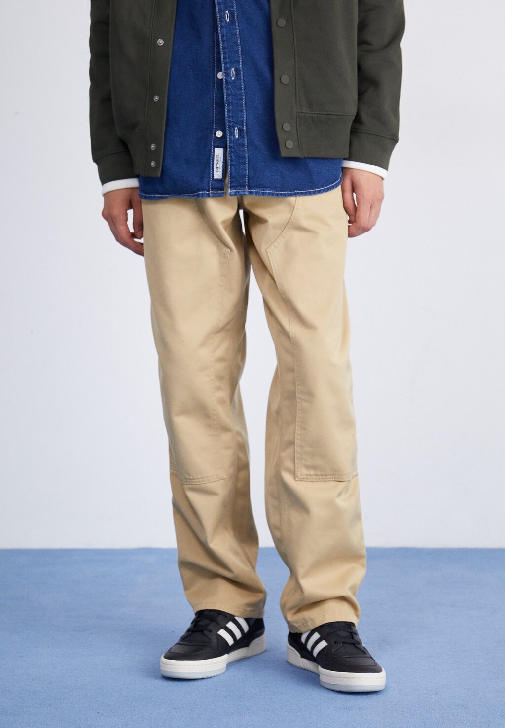 Брюки Double Knee Pant Carhartt WIP, цвет sable