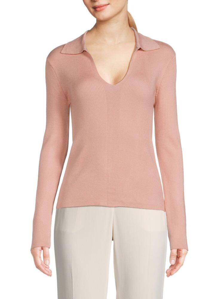 

Ребристая футболка Calvin Klein, цвет Blush