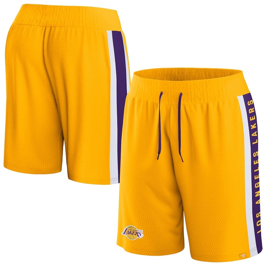 

Шорты Fanatics Branded Los Angeles Lakers, золотой