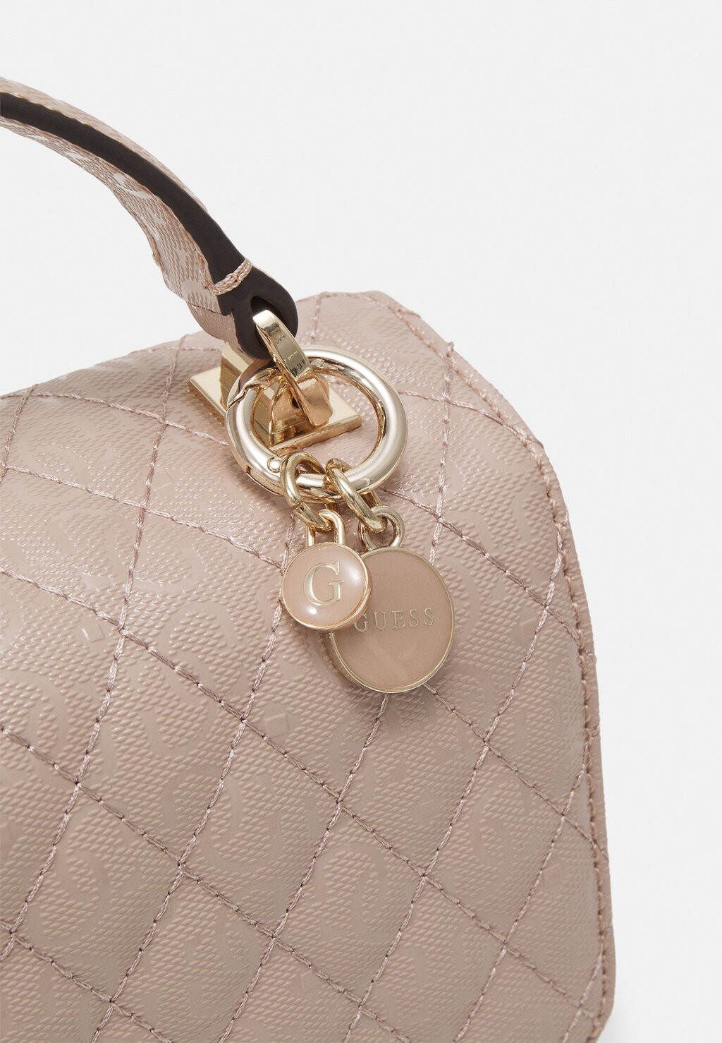 

Сумочка Yarmilla Top Handle Flap Guess, коричневато-серый