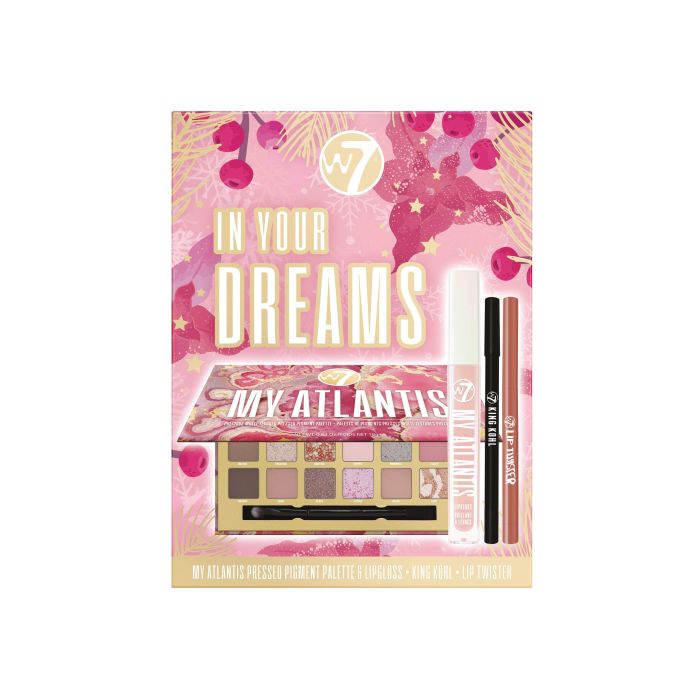 

Набор косметики Set de Regalo Navidad In Your Dreams W7, Set 4 productos