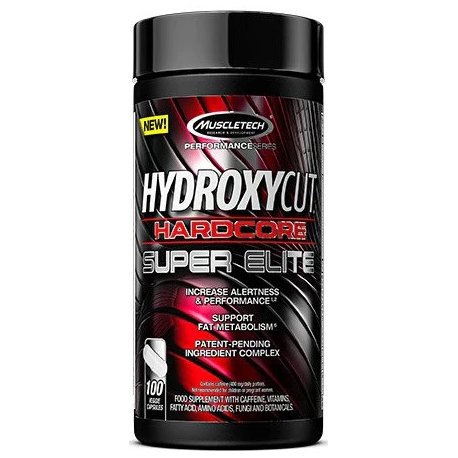Muscletech, Hydroxycut Hardcore Super Elite, пищевая добавка, 100 капсул. цена и фото