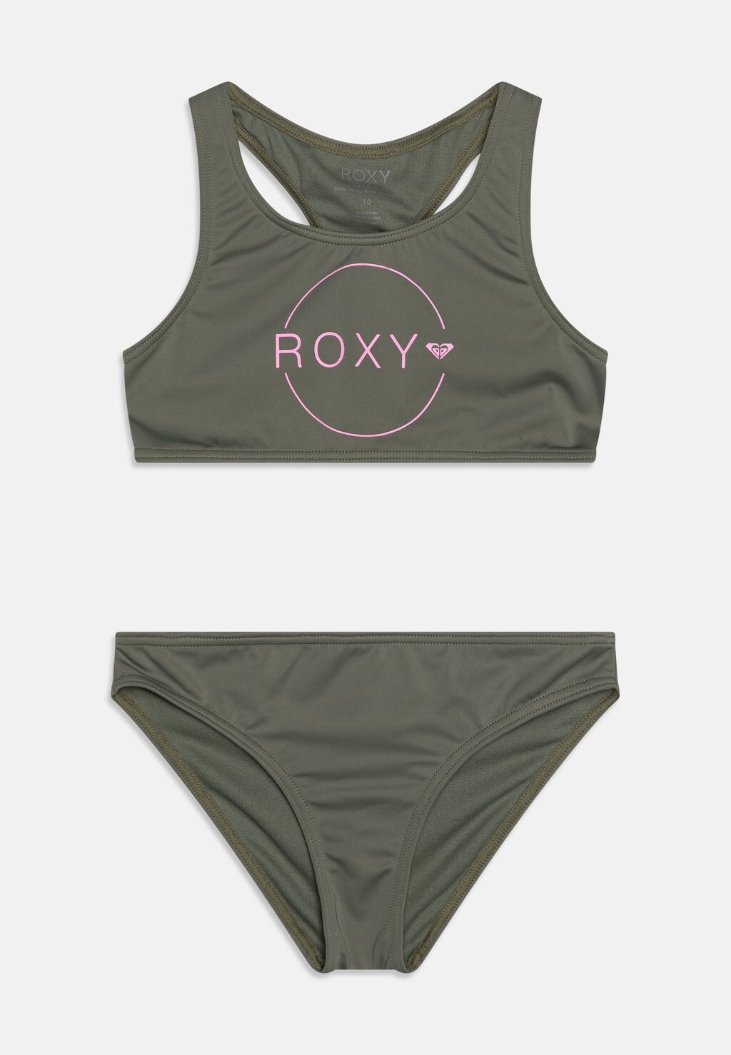 

Бикини BASIC ACTIVE CROP SET Roxy, цвет agave green