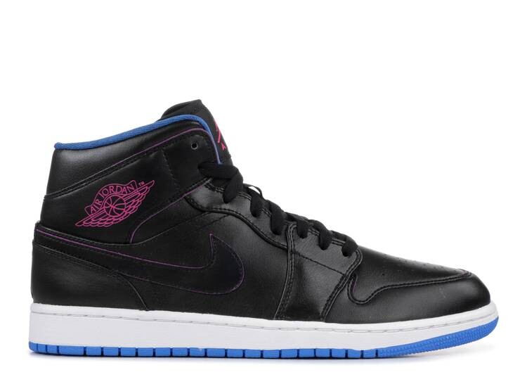 

Кроссовки AIR JORDAN 1 MID 'RADIO RAHEEM', черный, Черный;серый