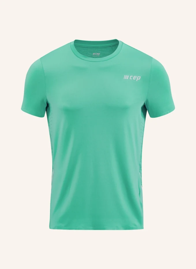 

Беговая рубашка the run short sleeve Cep, синий