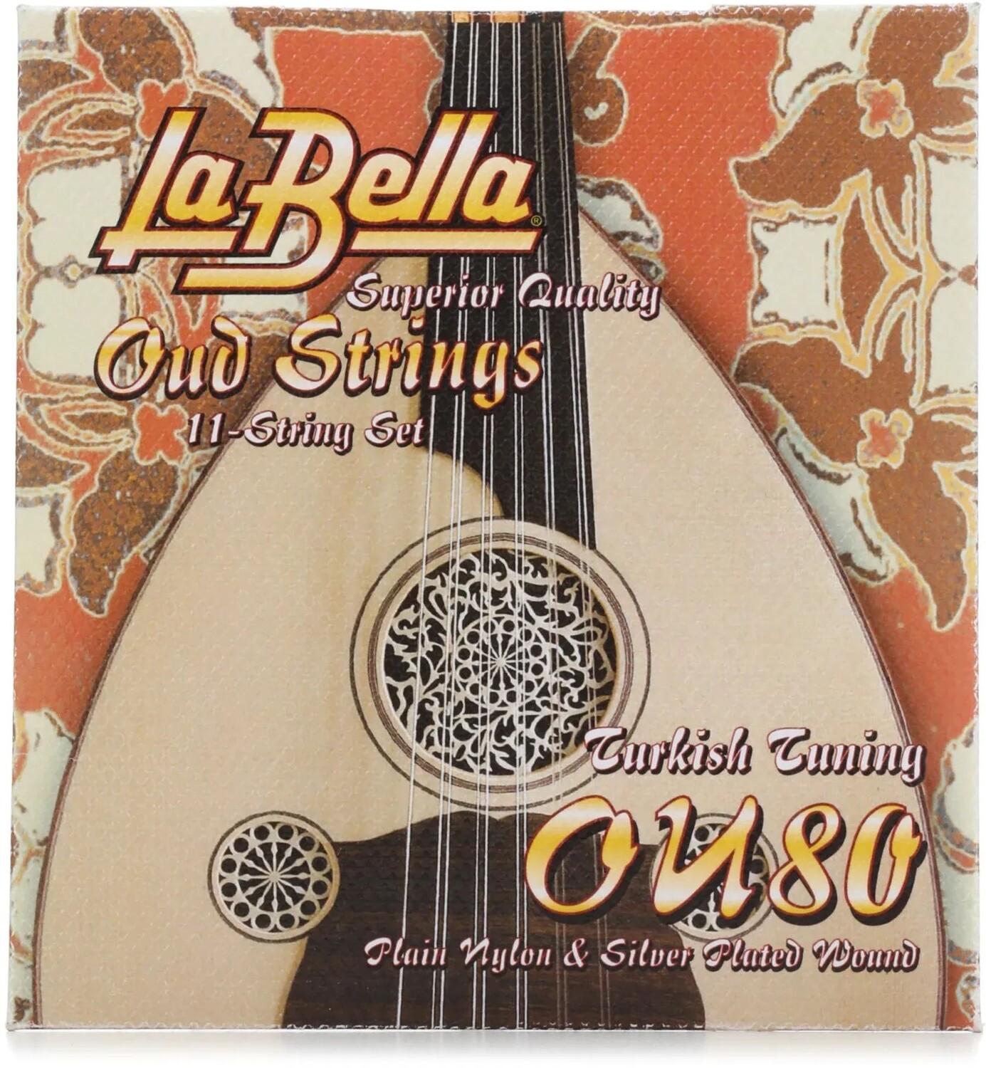 

Удовые струны La Bella OU80 — турецкий строй