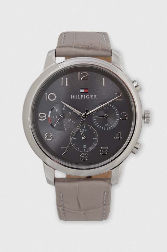 Часы Томми Хилфигер Tommy Hilfiger, серый фото