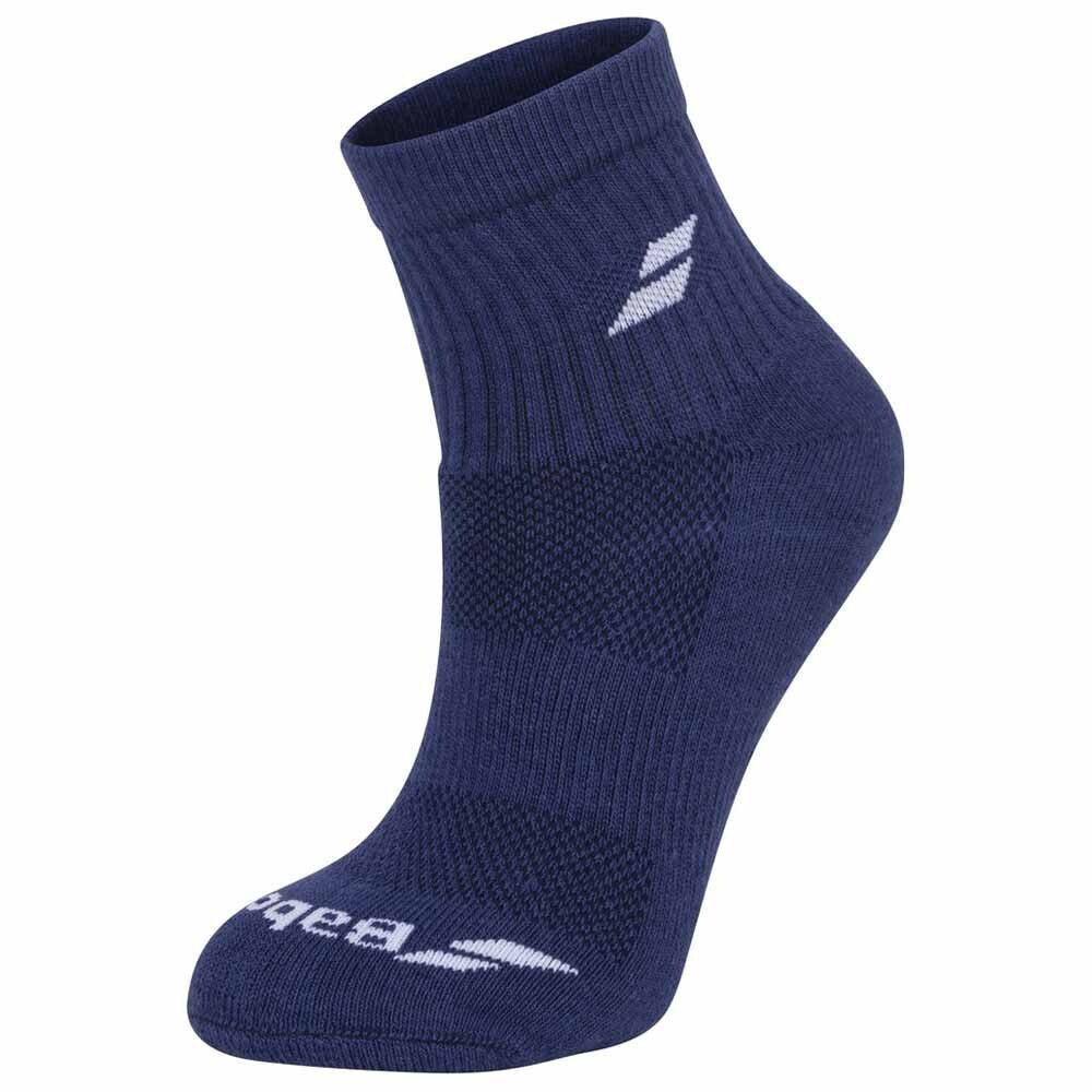 

Носки Babolat Quarter 3 шт, синий