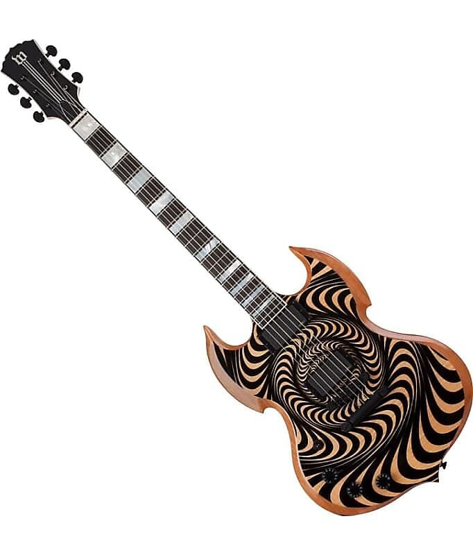 

Электрогитара Wylde Barbarian Psychic Bullseye Rawtop LH