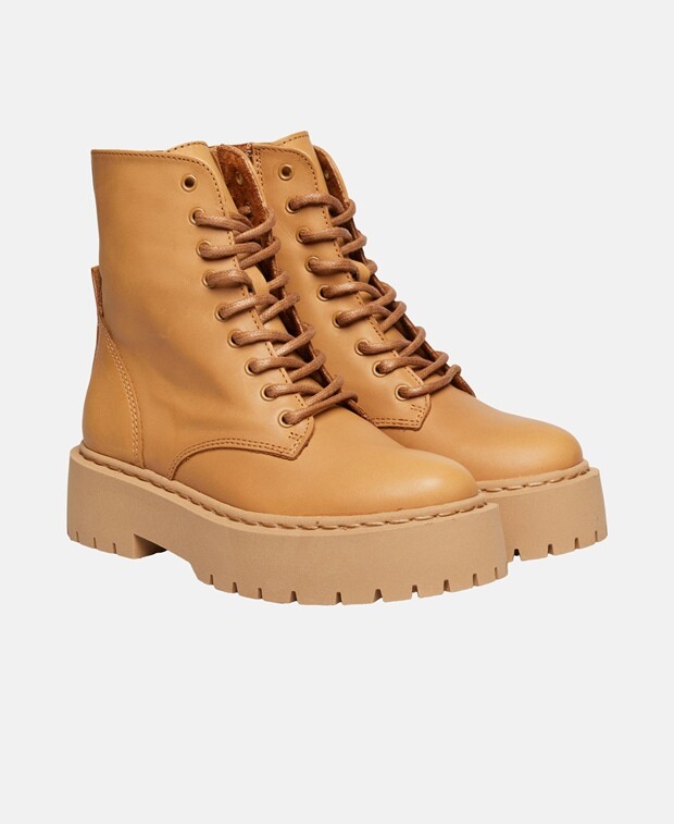 

Ботинки на шнуровке Steve Madden, кэмел
