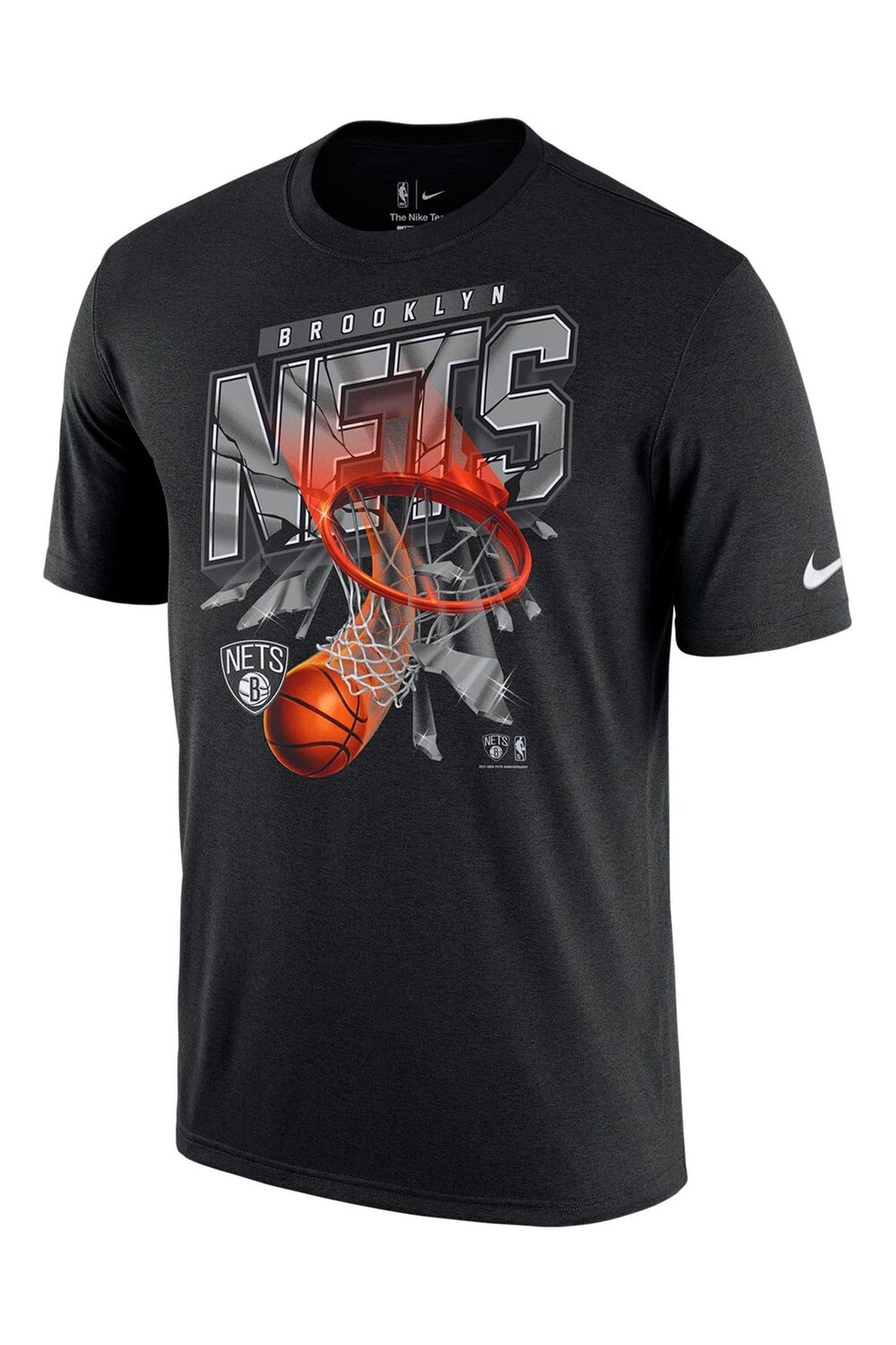 

Футболка Nike с логотипом Fanatics Brooklyn Nets Nike, черный