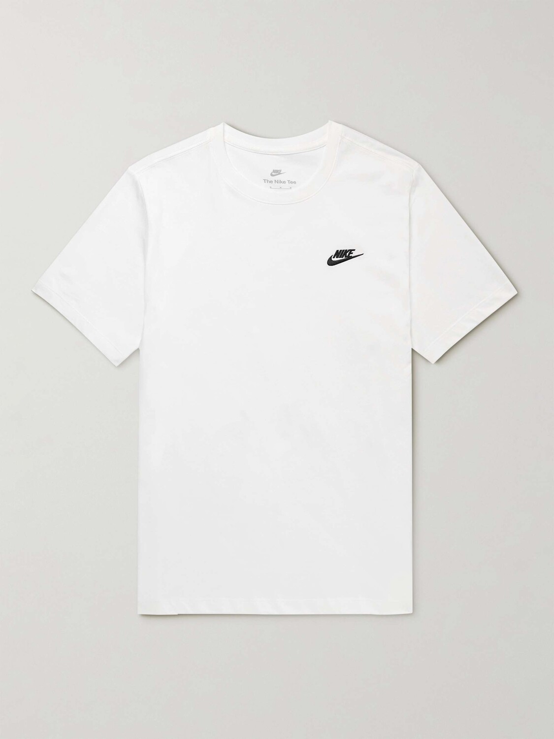 

Футболка из хлопкового джерси с логотипом NIKE, белый