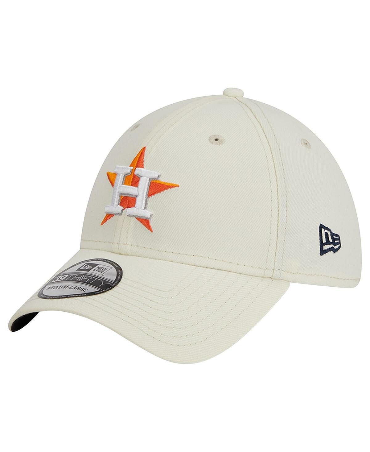 

Мужская белая кепка Houston Astros Chrome Team Classic 39THIRTY Flex Hat New Era