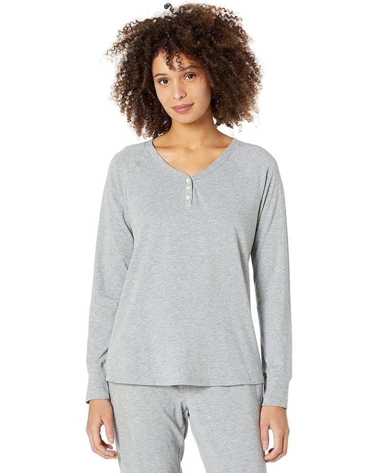 

Пижамный комплект L.L.Bean Super Soft Shrink-Free Lounge Set, цвет Light Gray Heather