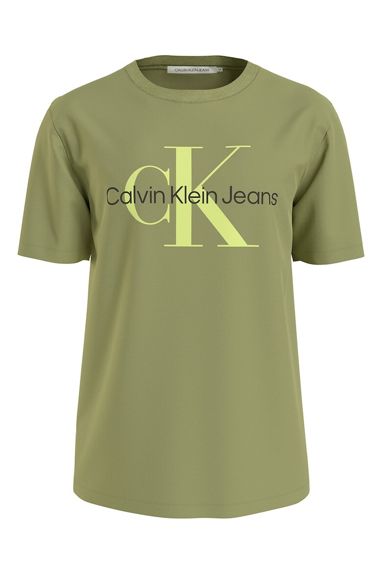 

Футболка с логотипом Calvin Klein Jeans, зеленый