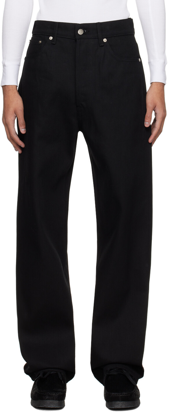 

Черные джинсы 333 Carson Wach, цвет Raw black