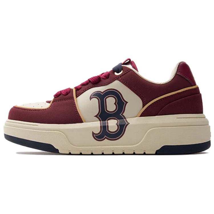 

Кроссовки MLB Chunky Liner Skateboarding Shoes Unisex Low-top, цвет Burgundy