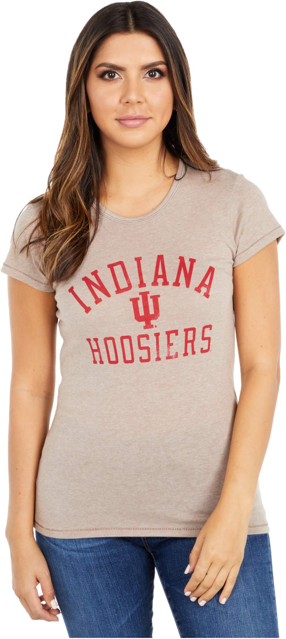 

Футболка Champion Indiana Hoosiers Keepsake Tee, цвет Vintage Stone