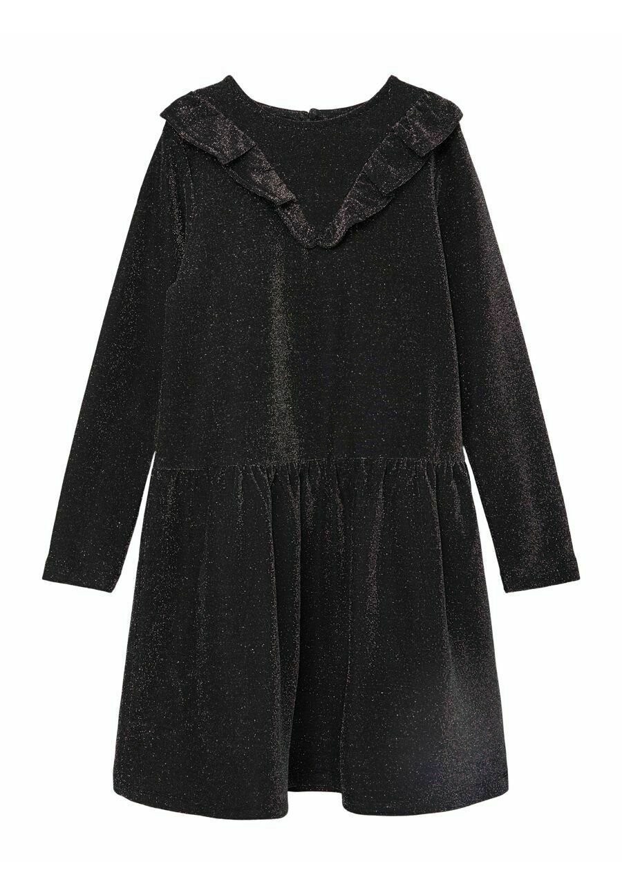 

Трикотажное платье Name it, цвет black